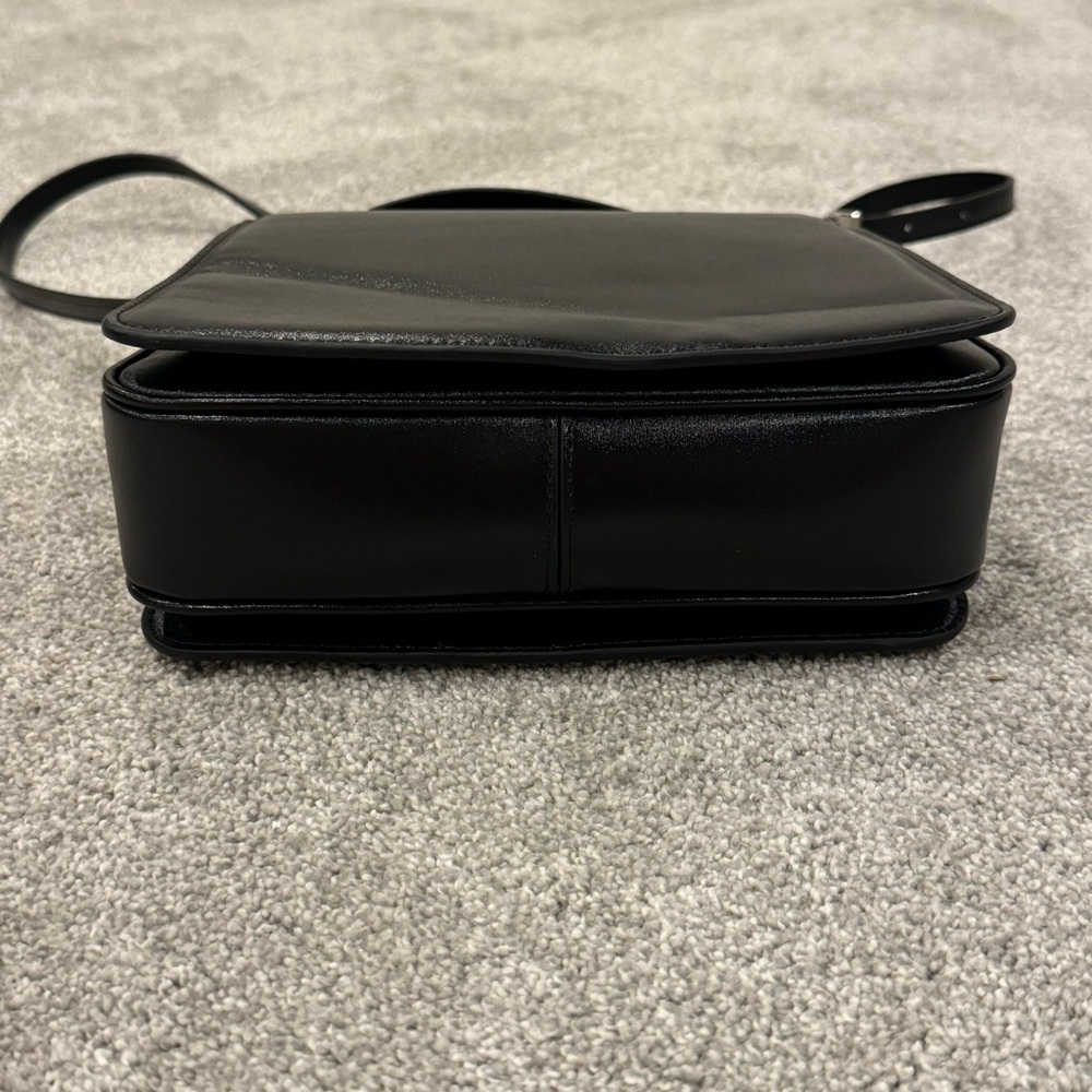 Reformation Monica Crossbody Leather Bag in Black NWOT - Picture 9 of 14